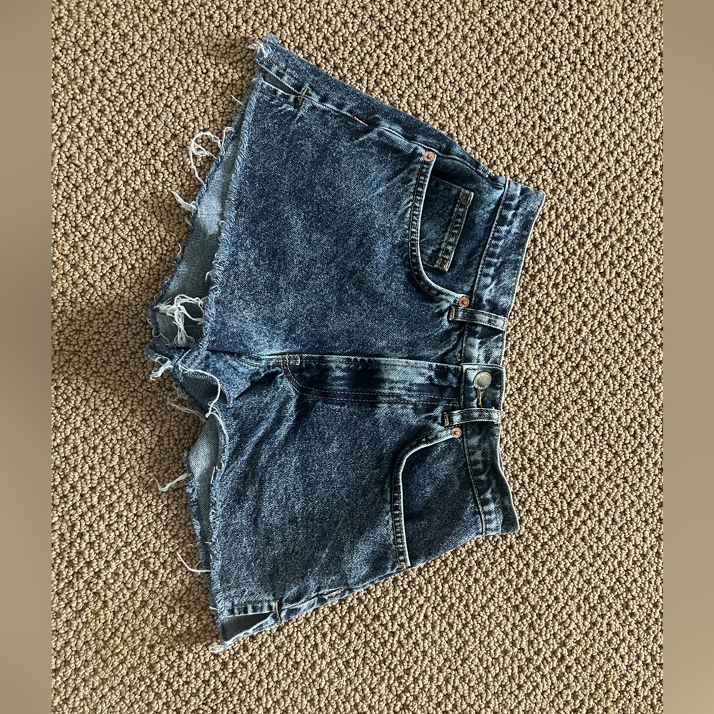 Kittenish jean shorts